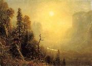 Albert Bierstadt Study_for_Yosemite_Valle oil on canvas